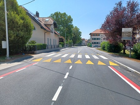 Prehod za pešce Gorenjska cesta (teniška igrišča)